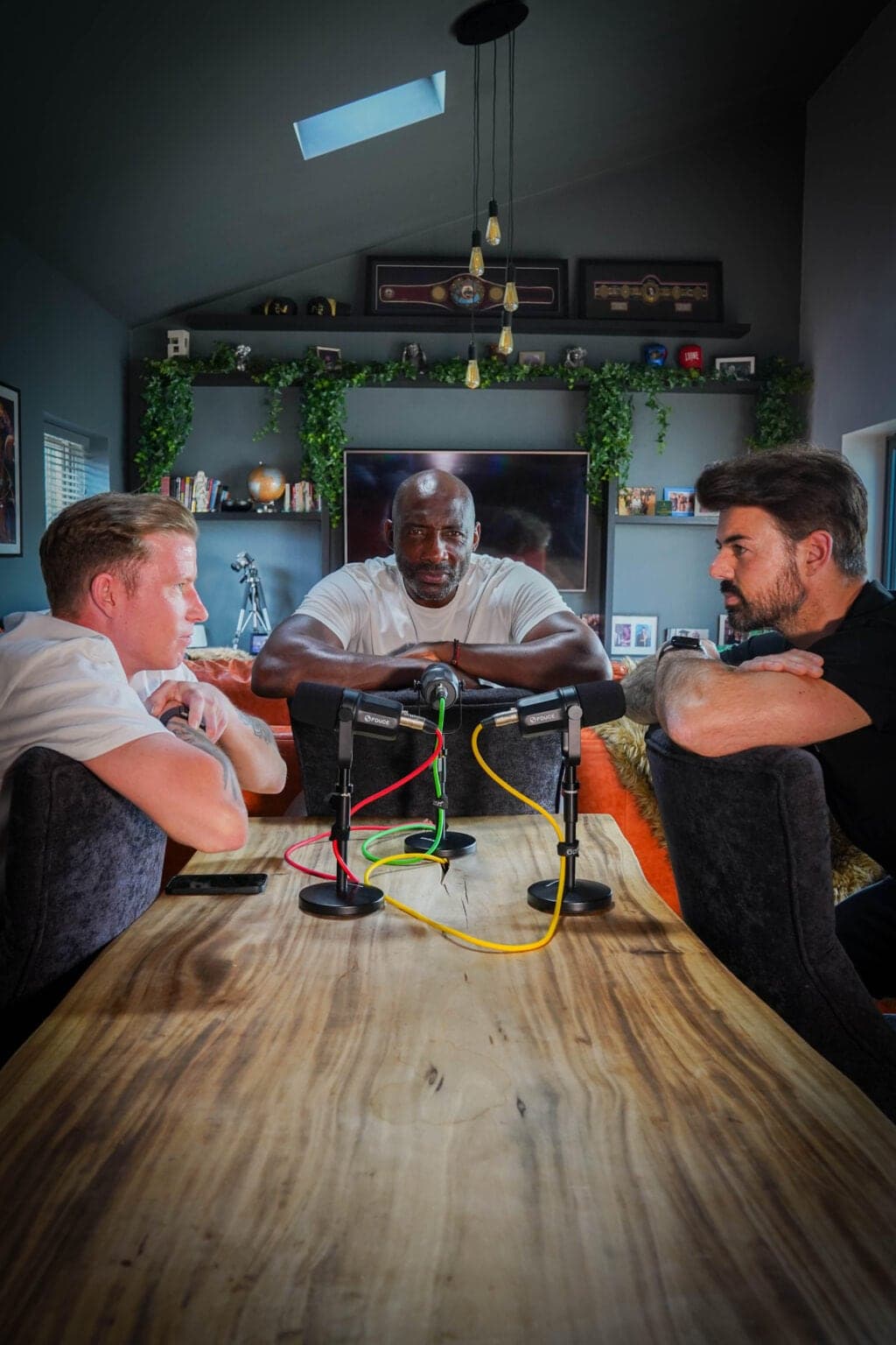 A Never Throw In The Towel pop-up barbershop